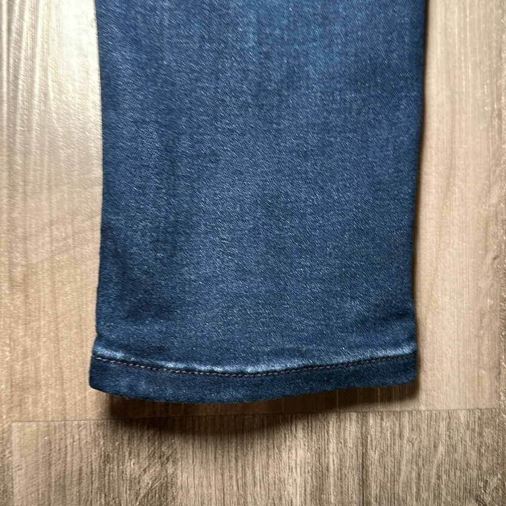 7 For All Mankind The Mid Rise Ankle Skinny Illusion Jeans - 24